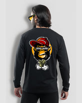 chokher money  | Bong Full sleeve T-shirt | Black
